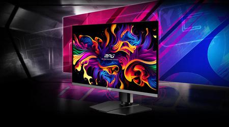 MSI MPG271QRX con una pantalla QD-OLED de 27 pulgadas, resolución 2K y frecuencia de refresco de 360 Hz ha hecho su debut en el mercado mundial