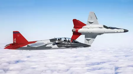 Japan is considering buying a Boeing T-7 A Red Hawk trainer aircraft from the US