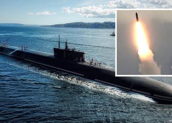 Россия перебрасывает в Тихий океан стратегическую атомную субмарину «Генералиссимус Суворов», которая может нести баллистические ракеты дальностью 9300 км с ядерными боеголовками