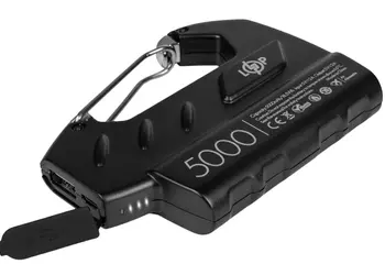 LogicPower LP PR522: павербанк с необычным дизайном, имеющий карабин для крепления