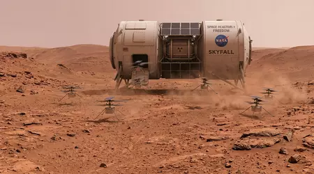 Ядерний реактор та шість гвинтокрилів: NASA готує місію Skyfall до Марса