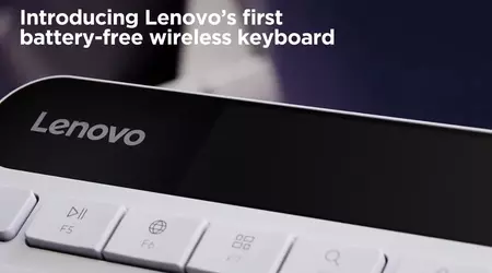 Lenovo представила свою першу клавіатуру на сонячних панелях, її система живлення унікальна