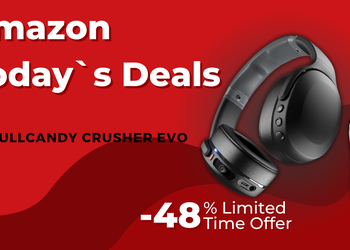Skullcandy Crusher Evo Headphones – Bass-Heavy Sound with $96 Savings!