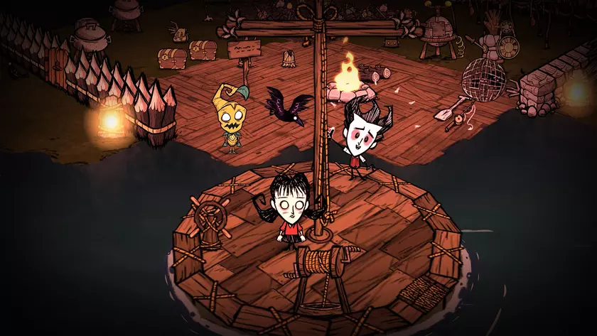 Узнайте больше о визуальном оформлении Don't Starve Together