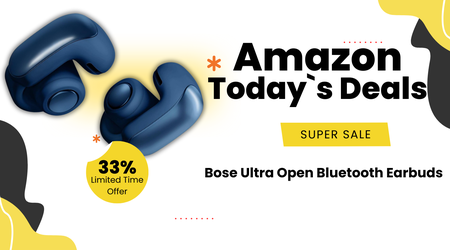 Bose Ultra Open Bluetooth Earbuds – Revolutionary $100 Savings on Open-Ear Audio!