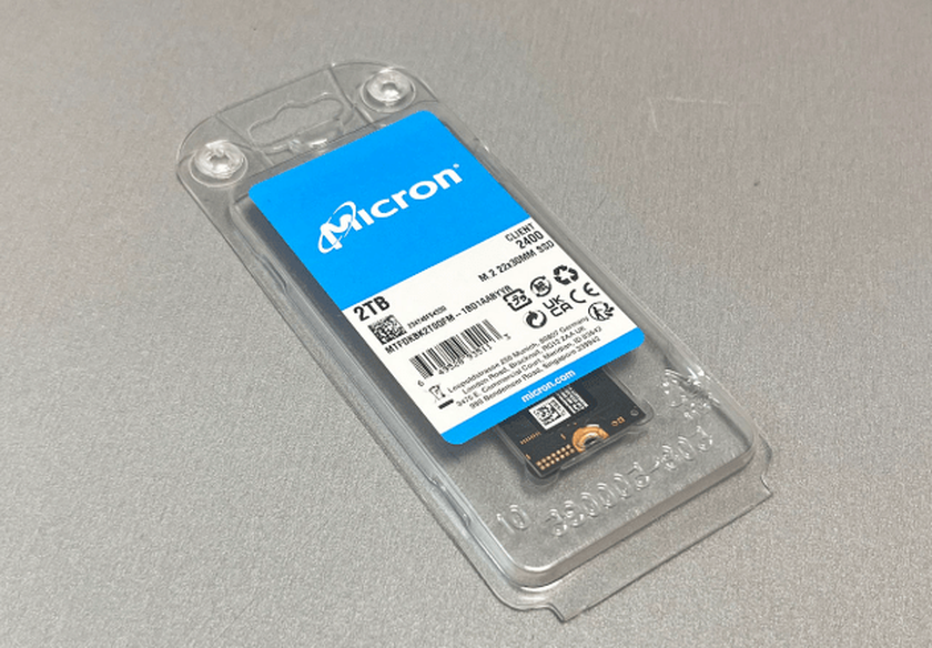 Micron 2400 nvme for steam deck