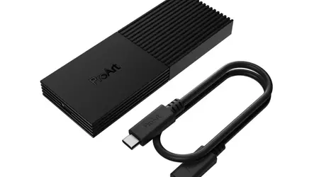 ASUS представила ProArt PA400: USB4-корпус для SSD зі швидкістю передачі даних до 3800 МБ/с і захистом від перегріву