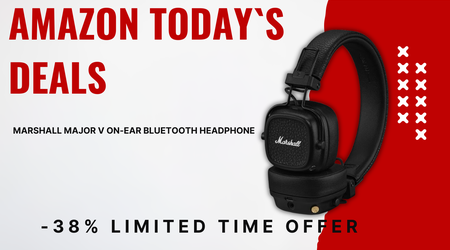 Marshall Major V Bluetooth Headphones – Score $60 Off This Legendary Audio Deal at 38% Savings!