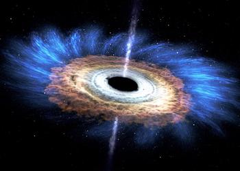 Сверхмассивная чёрная дыра поглотила звезду втрое массивнее Солнца и выбросила её остатки