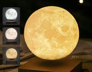 Floating 3D Moon Night Light Lamp (Levitating)