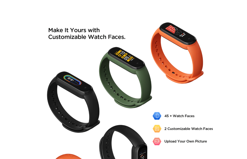 Amazfit Band 6: клон Mi Smart Band 5, но с датчиком измерения уровня  кислорода в крови и голосовым помощником Alexa | gagadget.com
