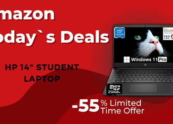 HP 14" Student Laptop with Windows 11 Pro – Now $400 Off!