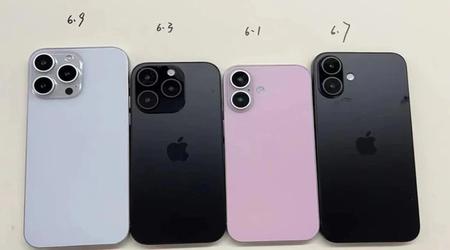 Comparaison des tailles : les mannequins de la gamme iPhone 16 sont dévoilés