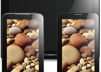 Lenovo A1000, A3000 и S6000: Android-планшеты на процессорах MTK