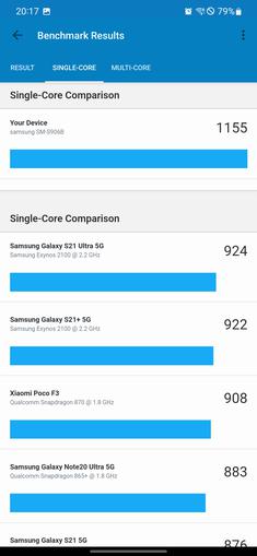 Test du Samsung Galaxy S22 et du Galaxy S22+ : produits phares universels-149