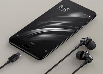 Xiaomi released headphones with USB Type-C for Mi 6 and not only