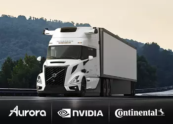 Aurora, Continental и NVIDIA объединили усилия для развертывания беспилотных грузовиков в 2027 году