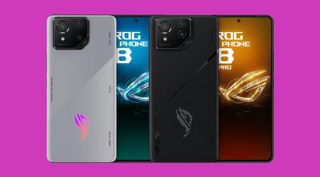 ASUS a dévoilé la série de smartphones de jeu ROG Phone 8 avec un design actualisé, un écran de 165 Hz, une puce Snapdragon 8 Gen 3 et une protection IP68.