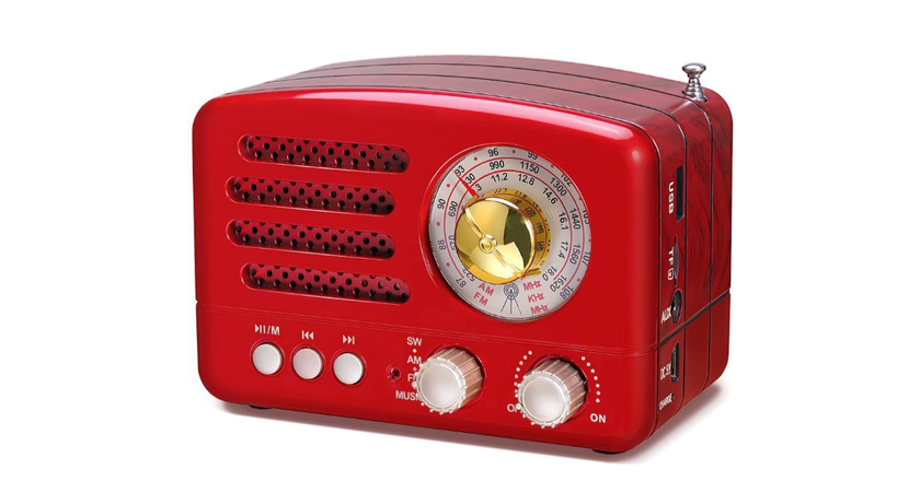 PRUNUS J-160 bestes tragbares Radio mit bestem Klang
