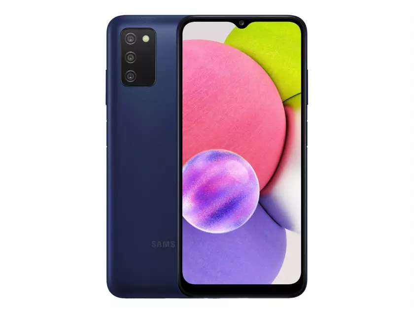 Samsung Galaxy A03s: 6.5-дюймовый дисплей, боковой сканер, аккумулятора на 5000 мАч и чип MediaTek Helio P35 за $155