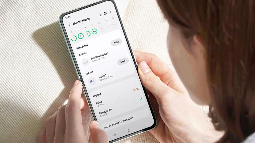 Samsung Health позволяет сканировать штрих-коды продуктов для отслеживания калорий