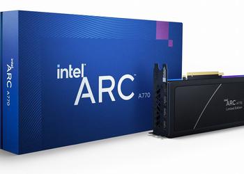 Intel представил видеокарту Arc A770 – конкурент для GeForce RTX 3060 и Radeon RX 6600 XT за $300-330