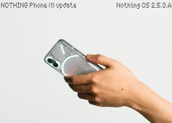 Nothing Phone (1) начал получать Nothing OS 2.5.3.A: что нового