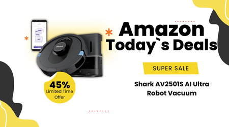 Slash $250 Off Your Cleaning Budget with Shark's AI Ultra Robot Vacuum!