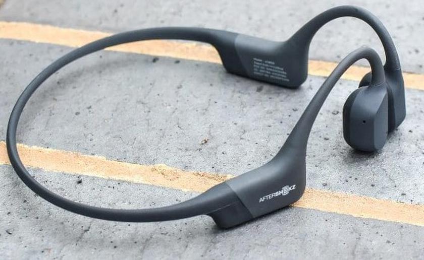 Shokz OpenRun cycling headphones