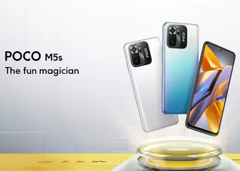 POCO M5s: копия Redmi Note 10S с AMOLED-экраном, чипом Helio G95, защитой IP53, NFC и батареей на 5000 мАч по акционной цене