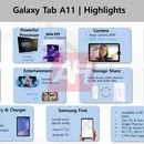 Samsung Galaxy Tab A11 series