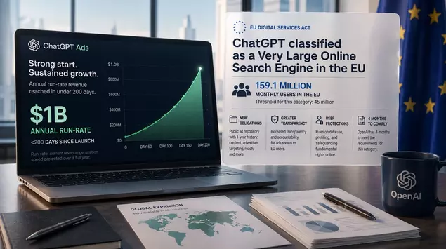 ChatGPT's ad business hits $1 billion ...