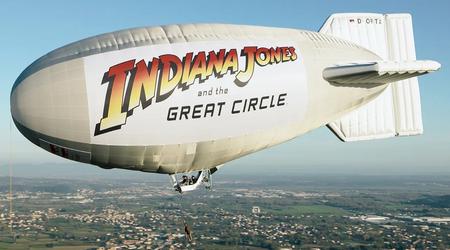 Bethesda n'a pas lésiné sur le ballon dirigeable : la campagne publicitaire originale d'Indiana Jones et le Grand Cercle est diffusée en Europe.