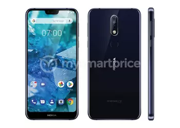 Пресс-фото Nokia 7.1 Plus подтверждает «чёлку» и двойную камеру Zeiss