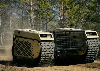 Силы обороны Украины получили уже 15 эстонских роботов THeMIS для минирования, разминирования и эвакуации раненых