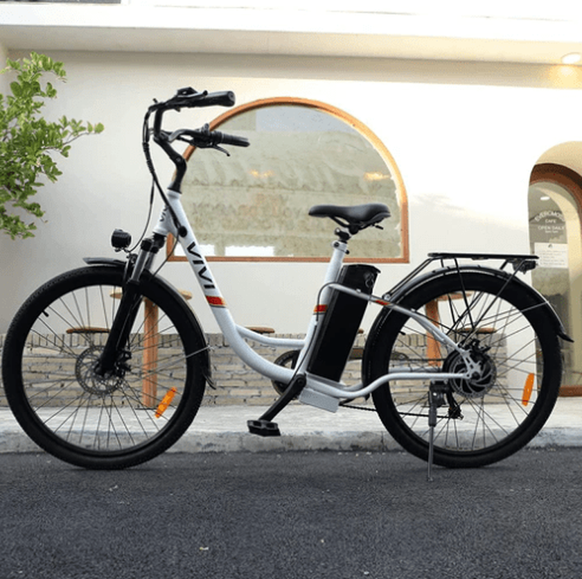 Vivi Cruiser e bike for delivery