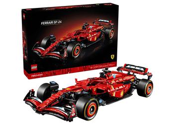 Lego Technic Ferrari F1: новая сборная модель в масштабе 1:8 стоимостью $230