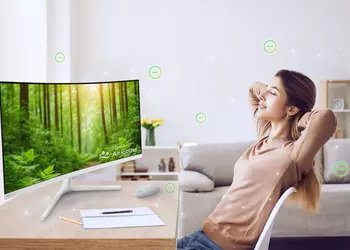 Новые мониторы Asus VU249HFI-W, VU279HFI-W и VU34WCIP-W с функцией очистки воздуха борются с аллергенами и пылью