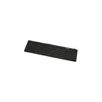 Manhattan Roll-Up Keyboard177436 Black USB