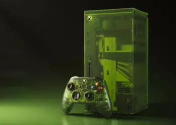 Microsoft отметит 25-летие XBOX выпуском лимитированной консоли Series X и геймпада в полупрозрачном зеленом дизайне