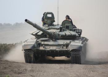 Українська артилерія знищила російський танк T-72Б3 (відео)