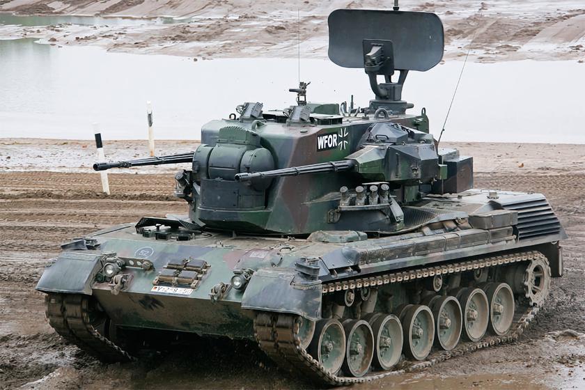 Украина получила новую партию немецких зенитных самоходных установок Gepard, теперь их у ВСУ 20 штук
