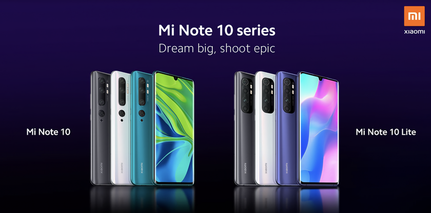 Не только Redmi Note 9 и Redmi Note 9 Pro: Xiaomi 30 апреля представит ещё смартфон Mi Note 10 Lite