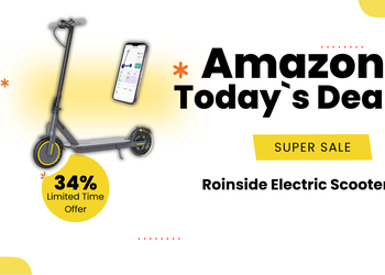 Roinside Electric Scooter with 19MPH Speed – Save $112 Today!