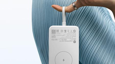 Xiaomi introduserer en ny magnetisk trådløs Power Bank med innebygd kabel og støtte for 33 W hurtiglading