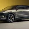 Миниатюра передней части серого Lotus Eletre