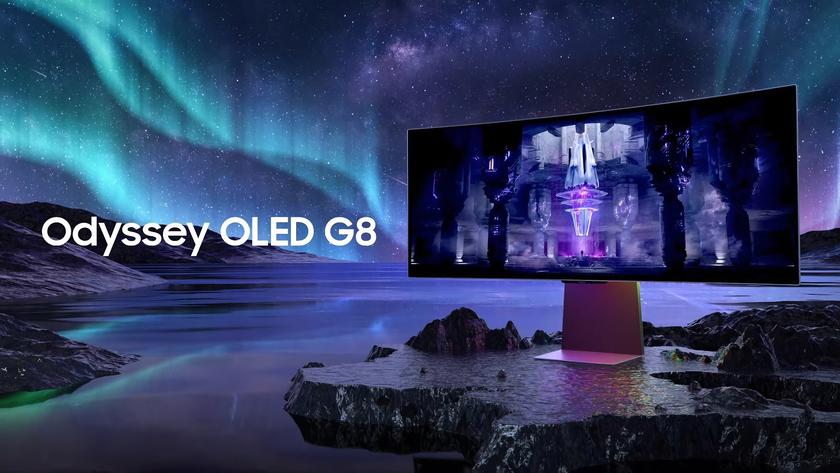 Samsung представила новый монитор Odyssey OLED G8 с экраном на 34 дюйма, поддержкой 175 Гц и ценой 1068 евро