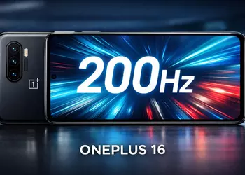 Инсайд: OnePlus 16 станет первым смартфоном на рынке с кадровой частотой 200 Гц