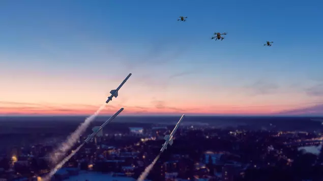 Saab has unveiled the Nimbrix missile: ...