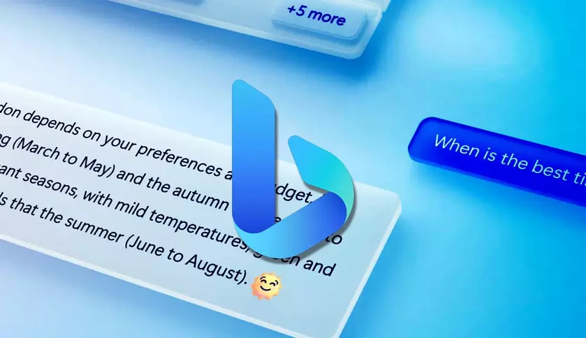 Microsoft добавила обновленный Bing на панель задач Windows 11